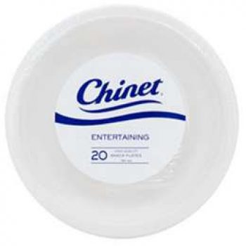 Chinet Entertaining Snack Plate  20 pack