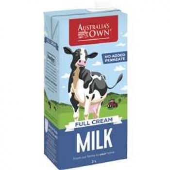 Australia’s Own Full Cream Uht Milk 2l