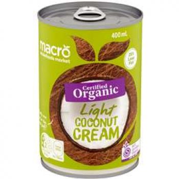 Macro Organic Light Coconut Cream  400ml