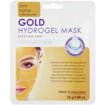 Skin Republic Gold Hydrogel Face Mask each