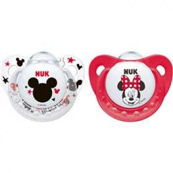 Nuk Mickey Soother 6-18m 2 pack