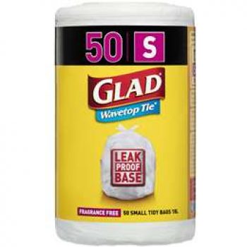 Glad Small Kitchen Tidy Bags 50 pack