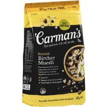 Carman’s Muesli Natural  875g
