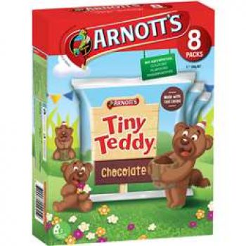 Arnott’s Tiny Teddy Chocolate 8 pack