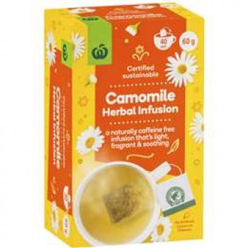 Woolworths Camomile Tea 40 pack