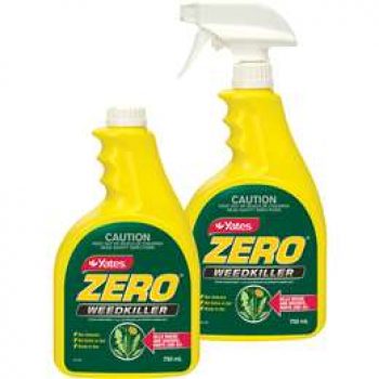 Yates Zero Weedkiller Spray 750ml x2 pack