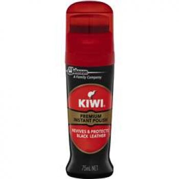 Kiwi Black Instant Polish 75ml