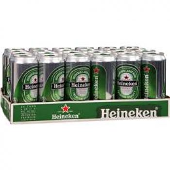 Heineken Premium Lager Cans 24x500ml case