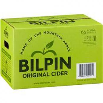 Bilpin Apple Cider Original Bottles 24x330ml case