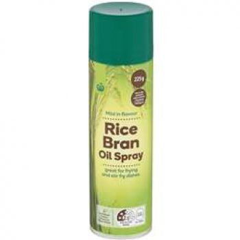 Woolworths Rice Bran Oil Spray 225g