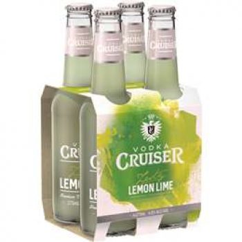 Vodka Cruiser Zesty Lemon Lime 4x275ml