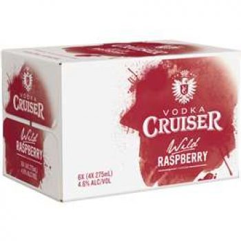 Vodka Cruiser Wild Raspberry 24x275ml