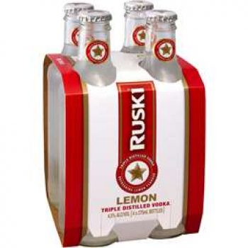 Ruski Vodka Lemon 4x275ml