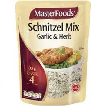Masterfoods Schnitzel Mix Garlic & Herb  80g