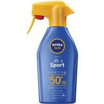 Nivea Sun Ultra Sport Cooling Sunscreen Spray Spf50 300ml