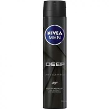 Nivea Men Antiperspirant Deep Dry & Clean Feeling 250ml