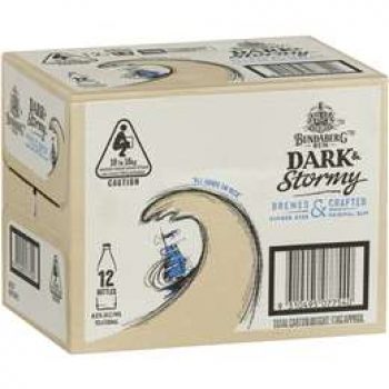 Bundaberg Dark & Stormy Rum  12x500ml