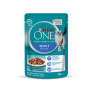 Purina One Adult with Succulent Ocean Fish Cat Food 70g