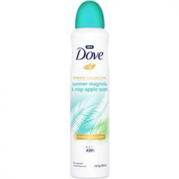 Dove Antiperspirant Summer Magnolia & Crisp Apple Scent 250ml