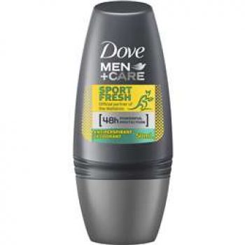 Dove Men Antiperspirant Roll On Deodorant Sports Fresh 50ml