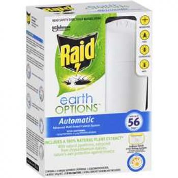 Raid Advanced Auto Insect Control System Indoor Primary 185g