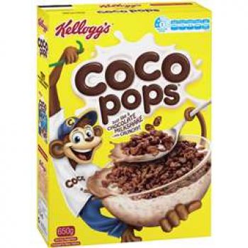 Kellogg’s Coco Pops Chocolatey Breakfast Cereal 650g