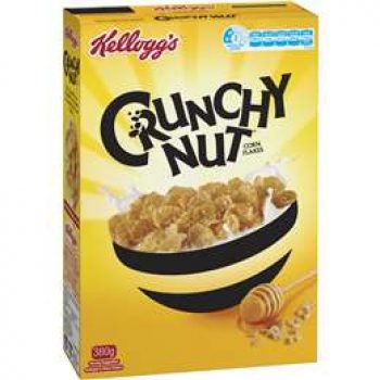 Kellogg’s Crunchy Nut Cornflakes Breakfast Cereal 380g