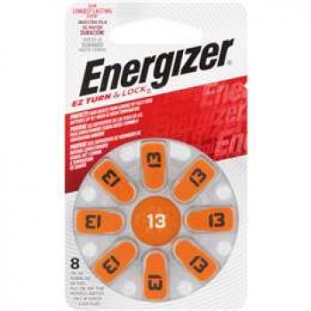 Energizer Ha 13 Ez Turn & Lock  8ea