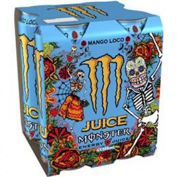 Monster Energy Juice Mango Loco  4 pack