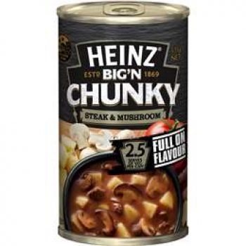 Heinz Big N Chunky Canned Steak & Mushroom 535g