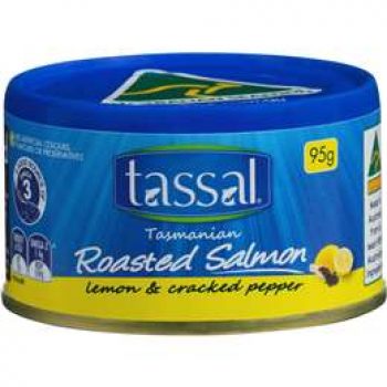 Tassal Salmon Lemon Pepper 95g