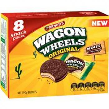 Arnott’s Wagon Wheels Multipack 190g