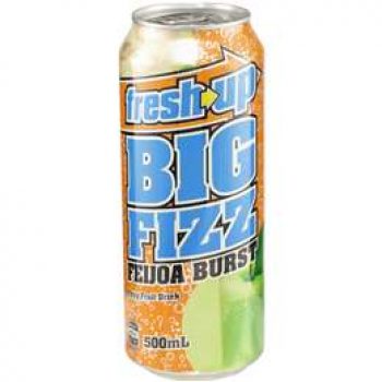 Fresh Up Big Fizz Drink Feijoa Burst 500ml