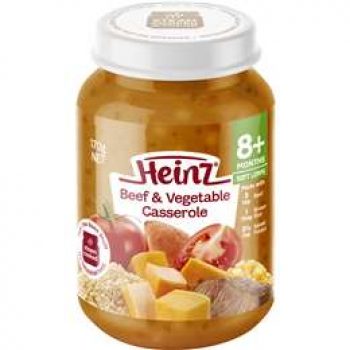 Heinz 8 Months+ Beef & Vegetable Casserole 170g