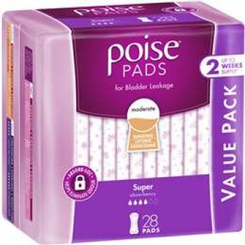 Poise Incontinence Pads Super Absorbency 28 pack