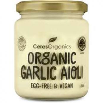 Ceres Organics Garlic Aioli 235g