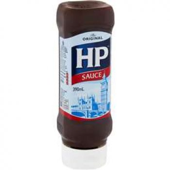 Hp Top Down Barbecue Sauce  390ml