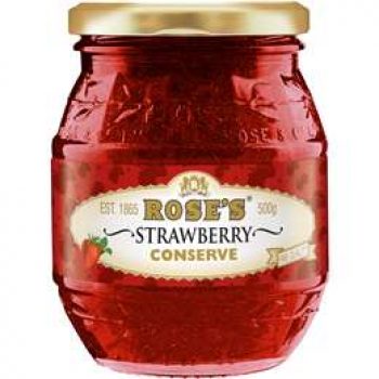 Rose’s Strawberry Conserve 500g