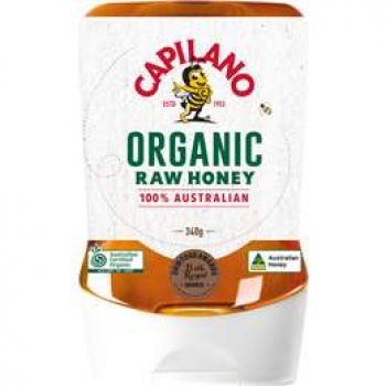Capilano Organic Raw Honey Upside Down 340g