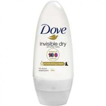 Dove Women Antiperspirant Roll On Deodorant Invisible Dry 50ml