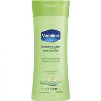 Vaseline Intensive Care Body Lotion Aloe Soothe 225ml