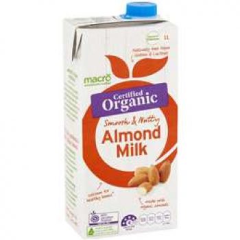 Macro Organic Almond Milk 1l