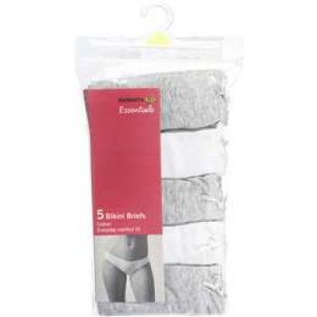 Woolworths For Ladies Underwear Bikini Size 16-18 5 pack