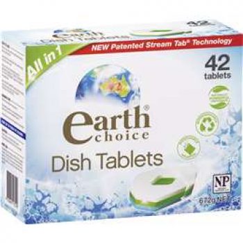 Earth Choice Dishwashing Tablets 42pk