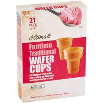 Altimate Funtime Traditional Wafer Cups 21 pack