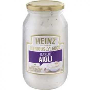 Heinz Seriously Good Lite Aioli Garlic Mayonnaise 460g