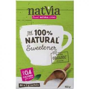 Natvia Sweeteners Stick Stick 80 pack