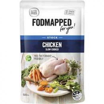 Fodmapped For You Slow Cooked Chicken Stock  500ml