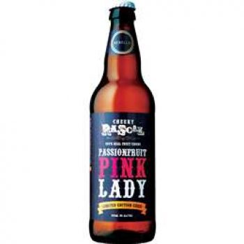 Cheeky Rascal Passionfruit & Pink Lady Cider Bottle 500ml single