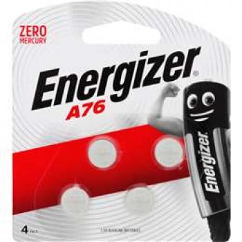 Energizer Button Batteries A76 4 pack